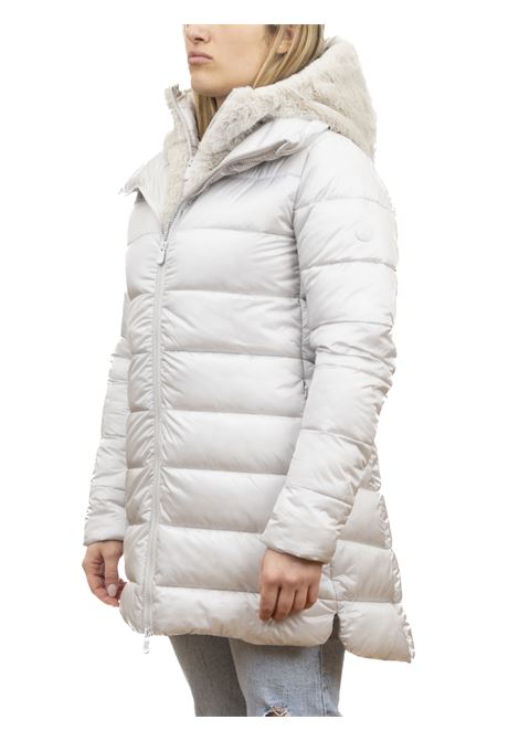 gray jade down jacket SAVE THE DUCK | D40280WJADE19-10034